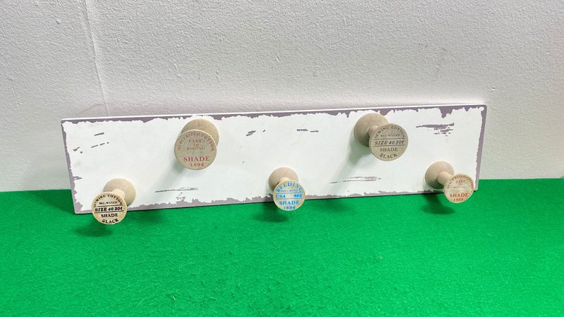 现代壁挂式衣帽架时尚 5 钩衣帽毛巾架 - 墙贴/壁贴 - 其他材质 