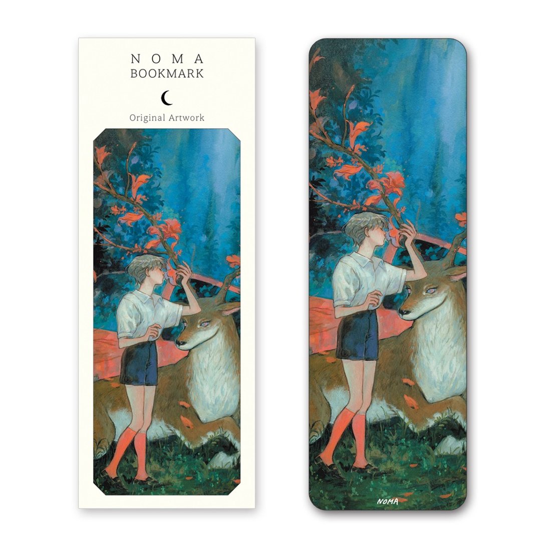 书签 / 绯红幽影 / NOMA 游牧插画质感小物 - 书签 - 塑料 