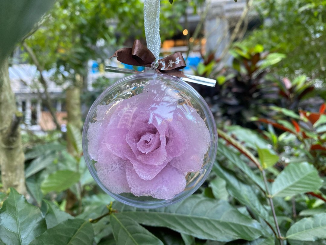 玫瑰花手工精油皂 - 雪球包装圣誔节限定 - 肥皂/手工皂 - 植物．花 