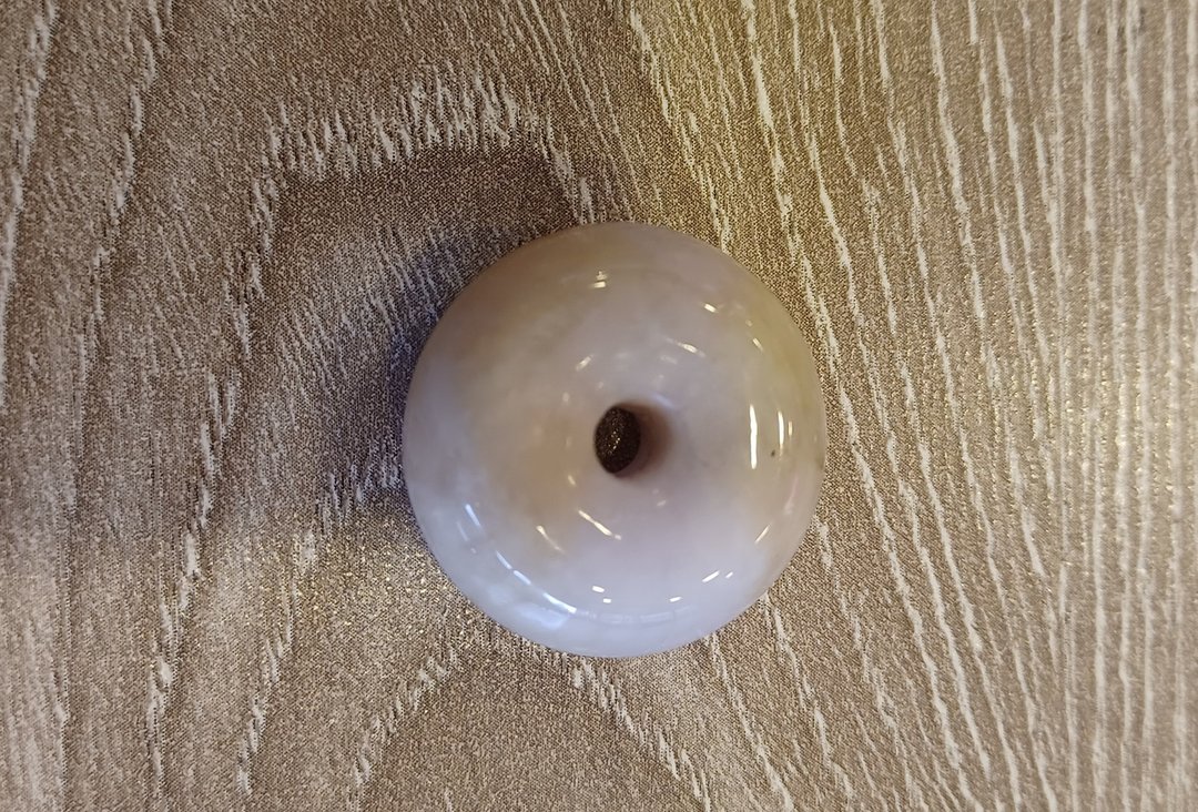 缅甸紫罗兰玉扣吊咀 - 项链 - 玉石 