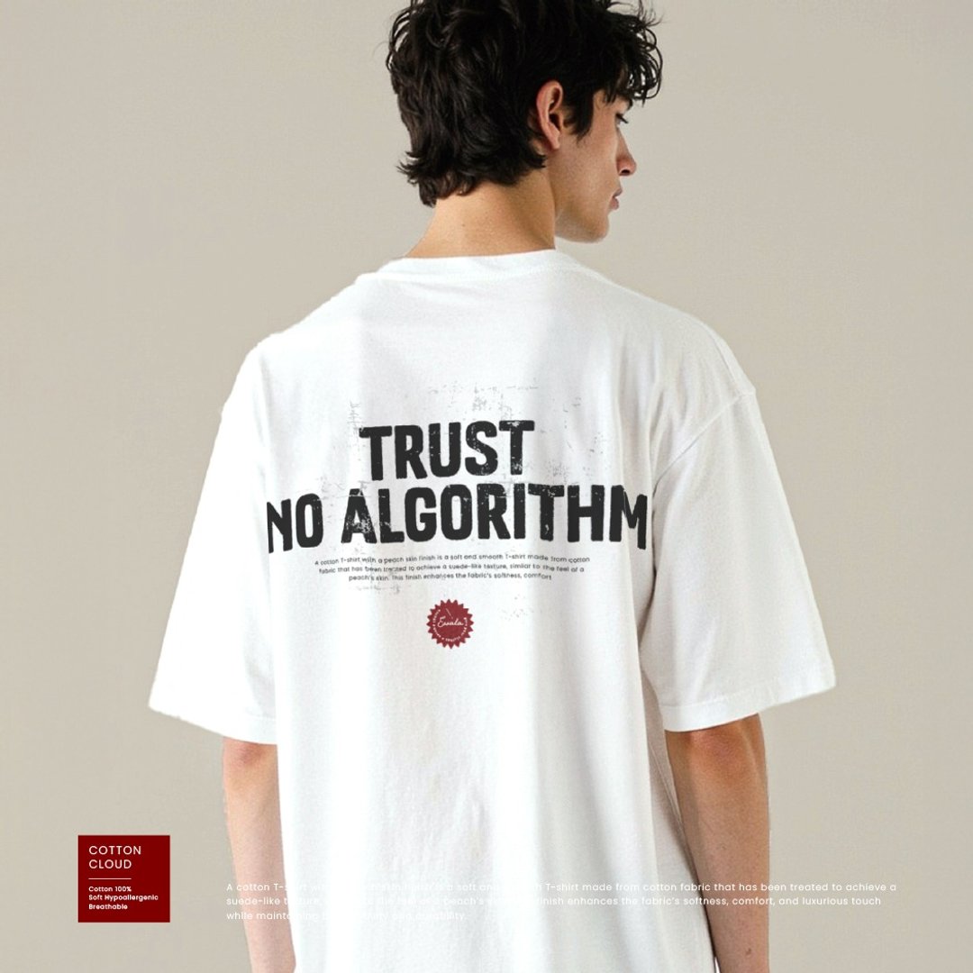 Essala T-Shirt Oversized (M) - 男装上衣/T 恤 - 棉 