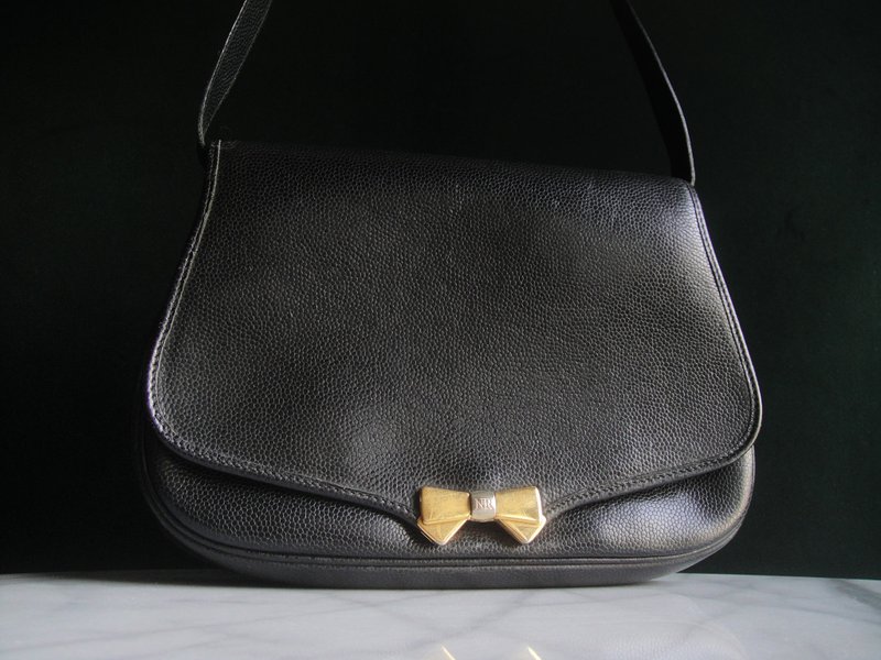 辉煌年代 OLD ERA _早期少见二手老包法国制NINA RICCI经典背包 - 侧背包/斜挎包 - 其他材质 