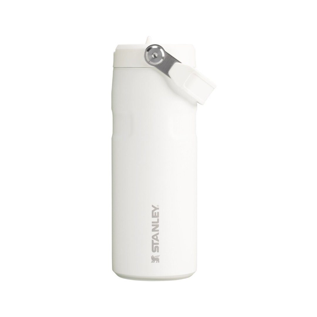 STANLEY轻重力系列 IceFlow Aerolight 折叠吸管杯 0.47L /冰雪白 - 保温瓶/保温杯 - 不锈钢 白色