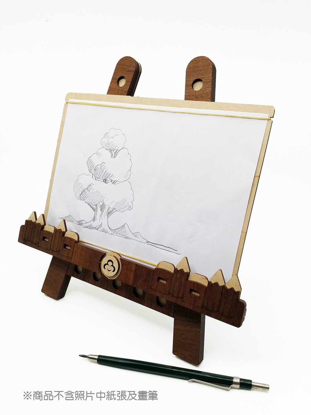 多功能画框 DIY 原木贴皮拼板 居家生活 - 画框/相框 - 木头 