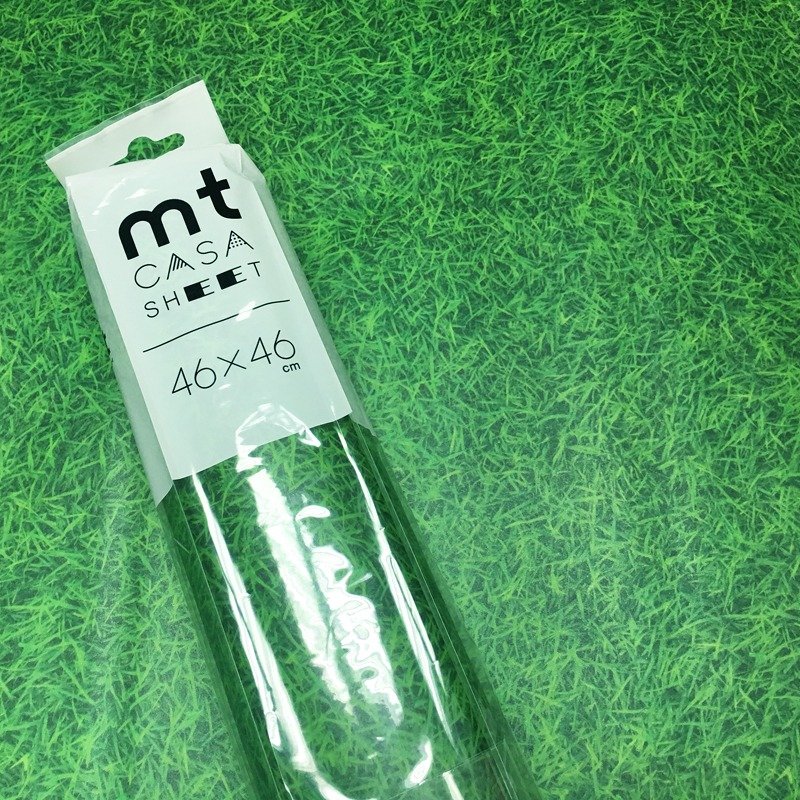 KAMOI mt CASA SHEET 装饰壁贴(L)【芝生 (MT03FS4603)】草地 - 墙贴/壁贴 - 纸 绿色