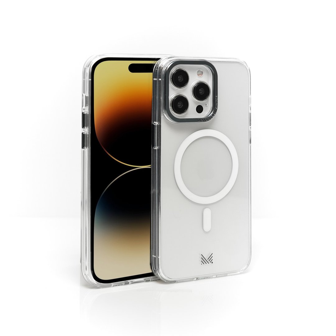 for iPhone 15 Pro Max | LUCID magnetic | 强力防撞防摔软胶 - 其他 - 聚酯纤维 透明