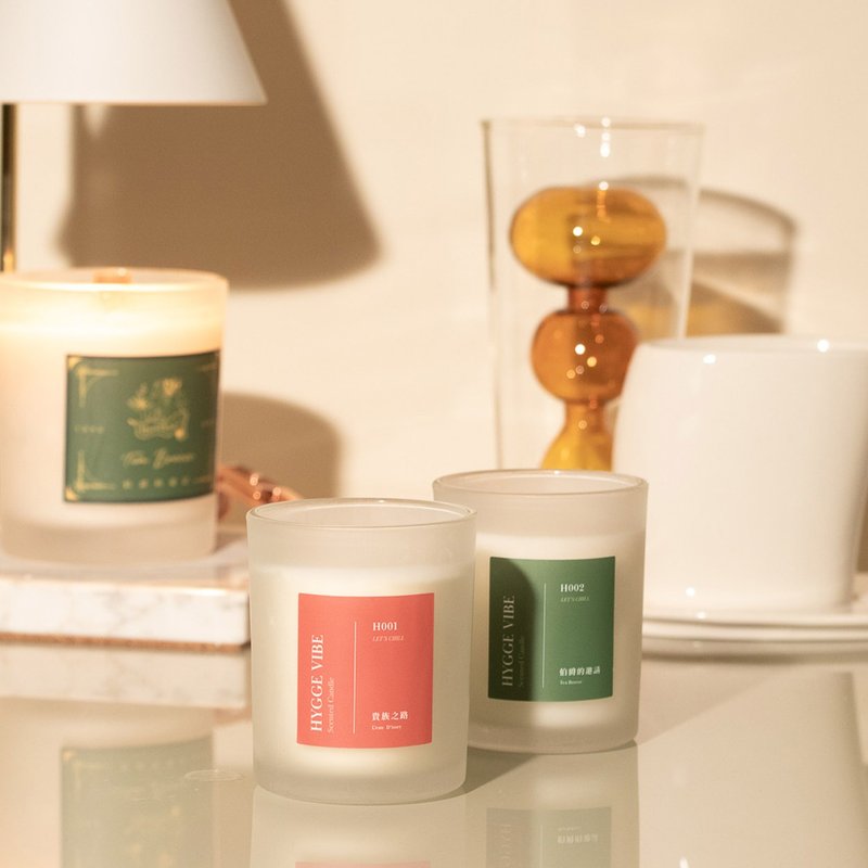 海格莱 HyggeVibe/ 100g体验瓶 宠物友善 大豆蜡 香氛蜡烛 - 香薰/精油/线香 - 植物．花 白色
