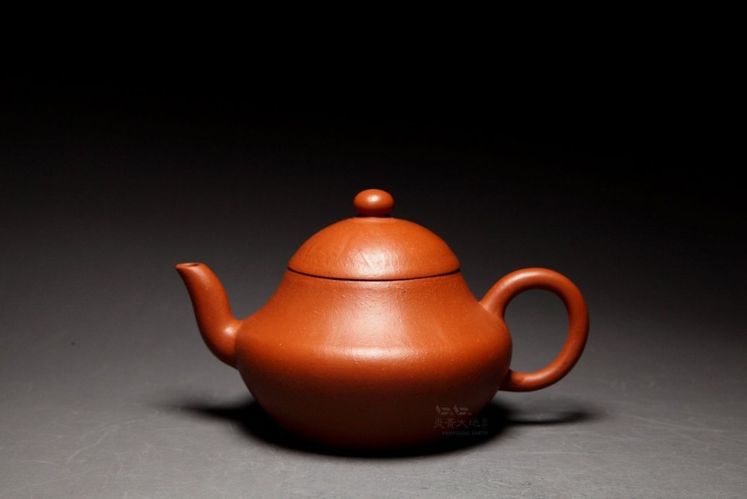 【扁梨5】龙山堂 古法纯手工 摹古系列 黄龙山老朱泥 150cc - 茶具/茶杯 - 陶 橘色