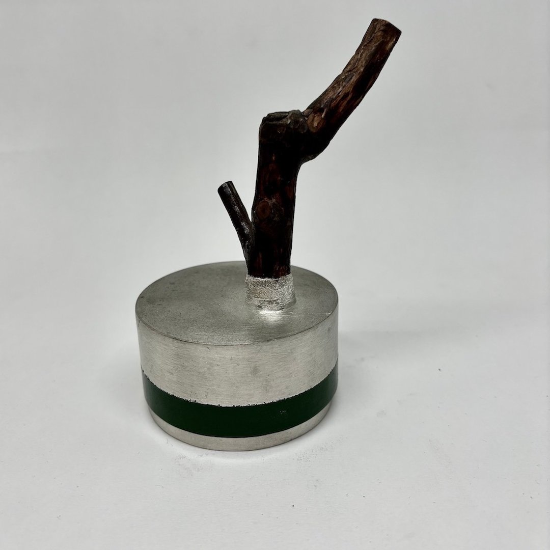 凛冬 A 款/漆彩圆形纯锡茶罐~金工工艺师林静媚老师创作单品 - 茶具/茶杯 - 贵金属 