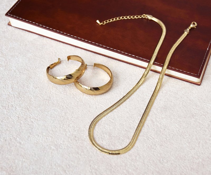 【精选套组】摩登风尚造型精选 - 项链 - 铜/黄铜 金色