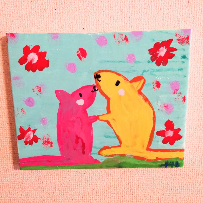 画一对独一无二的情侣 - 海报/装饰画/版画 - 其他材质 