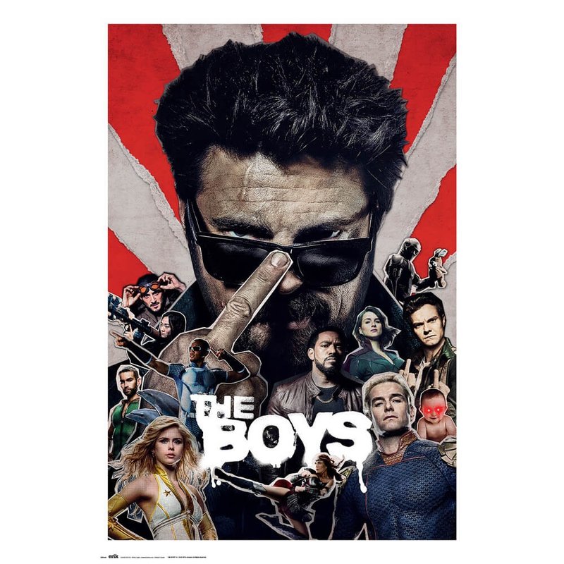 【黑袍纠察队】第2季官方宣传海报 /  THE BOYS SEASON - 海报/装饰画/版画 - 纸 多色
