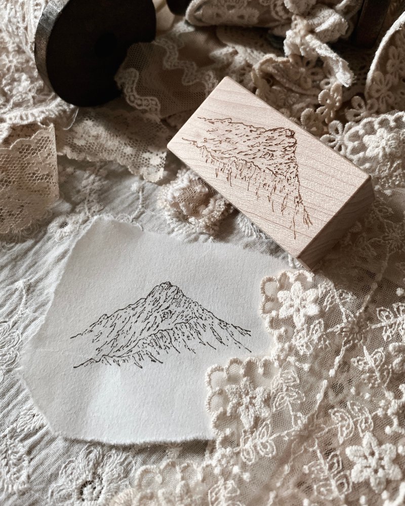 木制印章 - 玉山 - 印章/印台 - 木头 卡其色