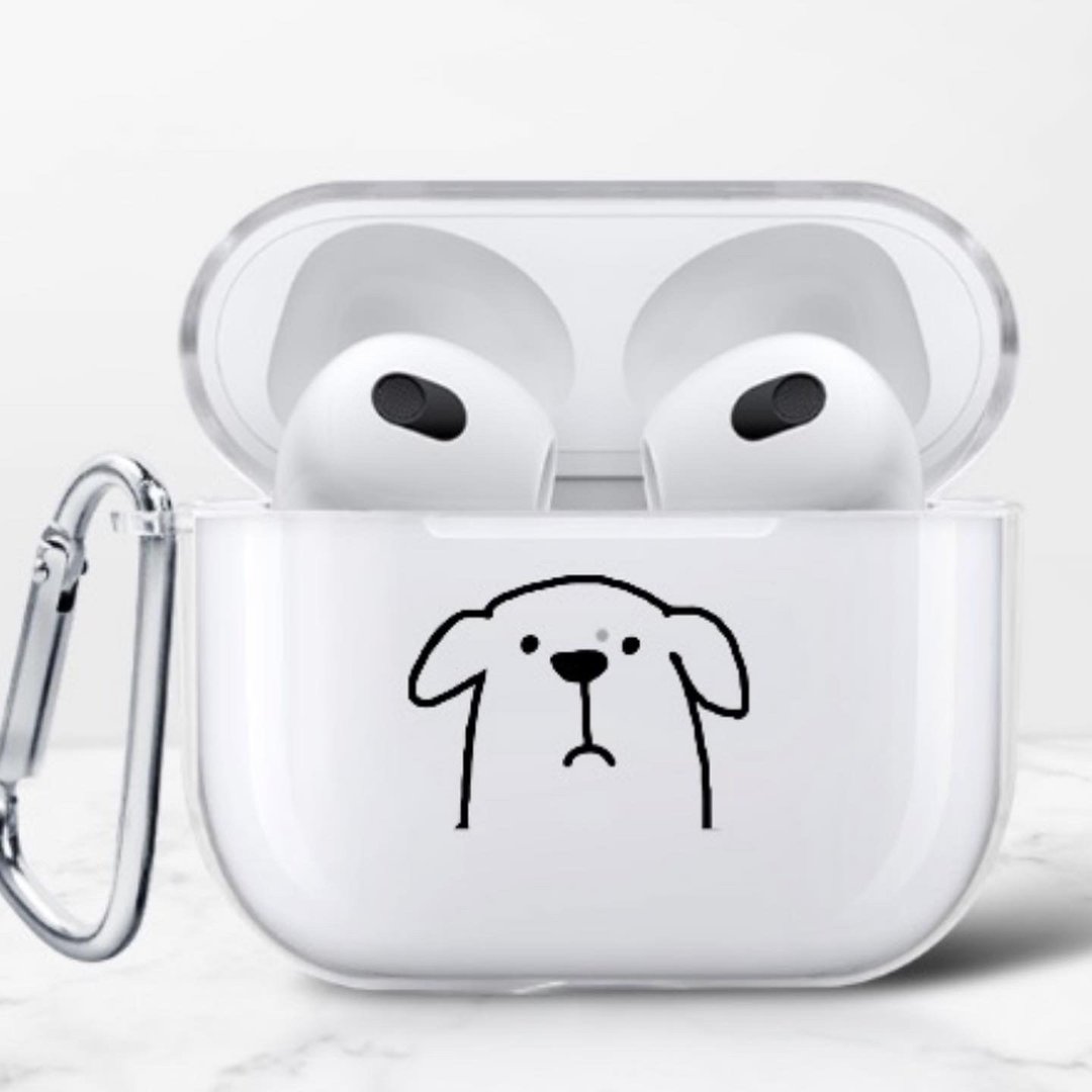 OMG Dog AirPod 保护殻 - 耳机收纳 - 硅胶 透明