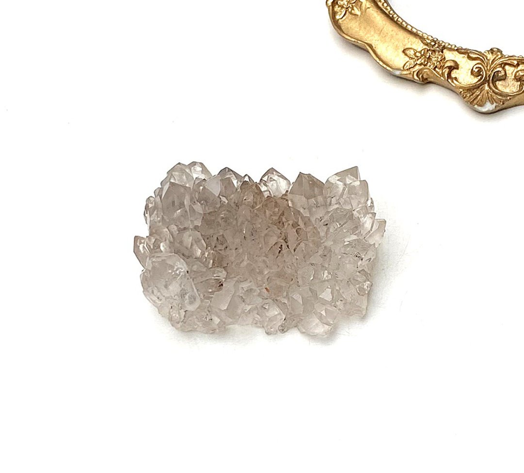 天然原矿闪灵钻小晶簇 家居 办公室 疗愈 摆件 可消磁晶石饰品 - 其他 - 水晶 多色