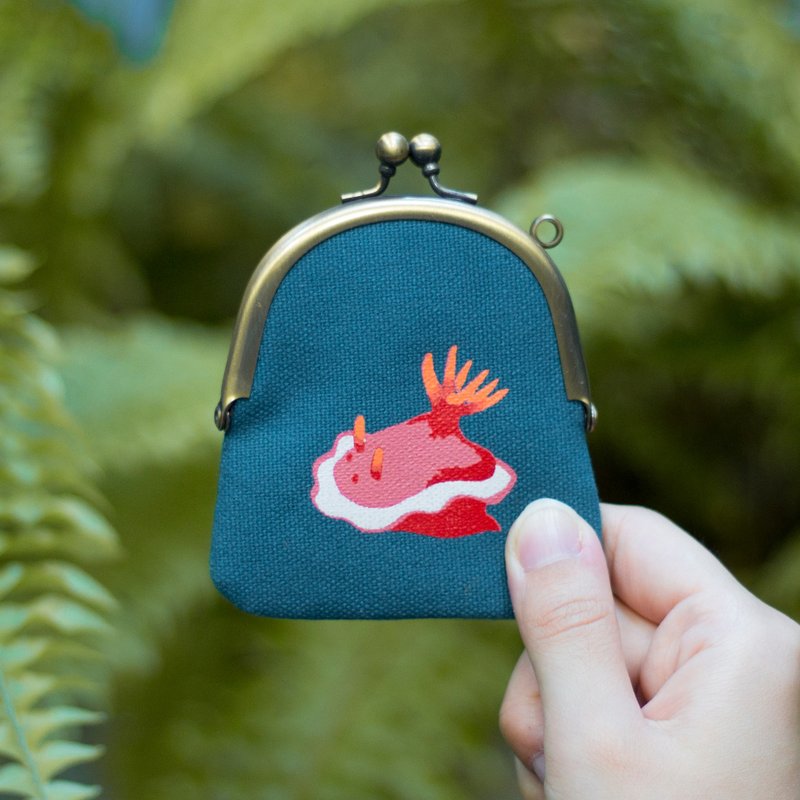 海兔饭团口金包/零钱包(四款)_手工绢印 - 零钱包 - 其他材质 多色