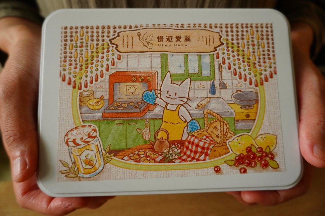 爱丽丝的春季铁盒 - 手工饼干 - 其他材质 