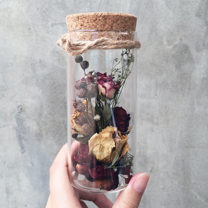 玻璃试管 玻璃瓶 干燥花 现货 - 植栽/盆栽 - 植物．花 多色