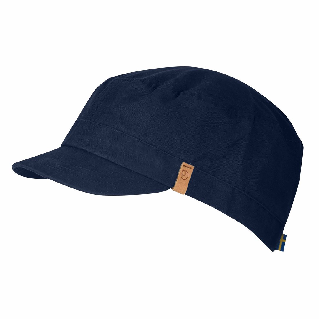 【Fjallraven 北极狐】Singi Trekking Cap 棒球帽_555 暗深蓝 - 帽子 - 其他材质 蓝色