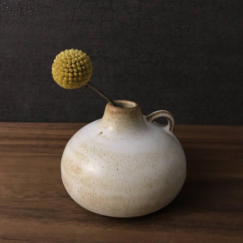【 小丸花器 】我是胖嘟嘟 花器 - 花瓶/陶器 - 陶 