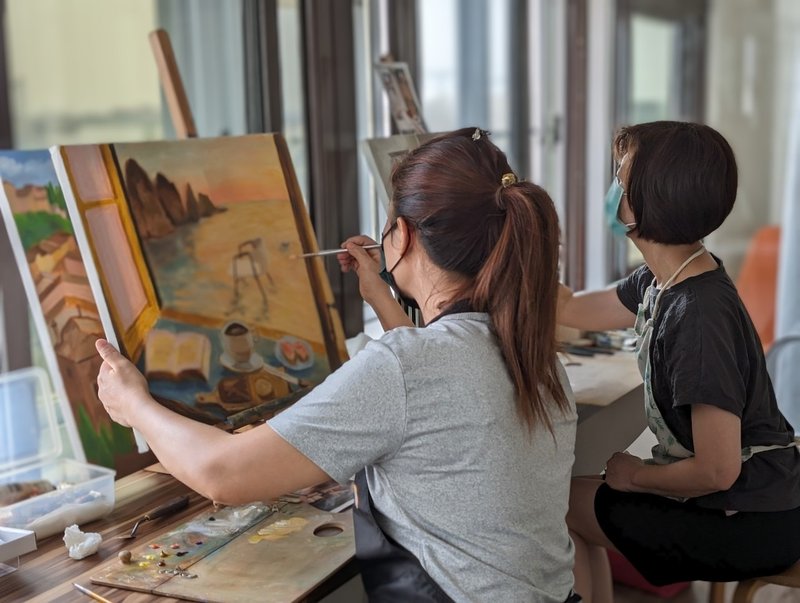 高雄/成人绘画/油画 - 插画/绘画/写字 - 棉．麻 