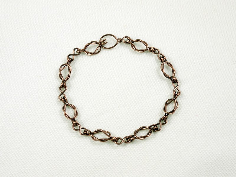 无限手链 - 手链/手环 - 其他金属 咖啡色