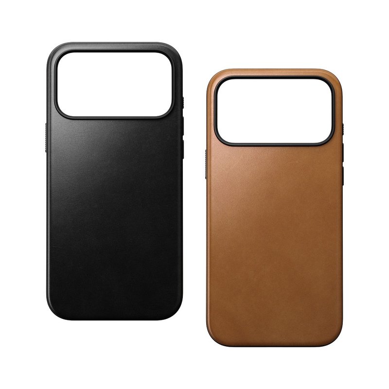 NOMAD iPhone 17Pro / 17ProMax Modern 全真皮保护壳 (NOMAD) - 手机壳/手机套 - 真皮 咖啡色