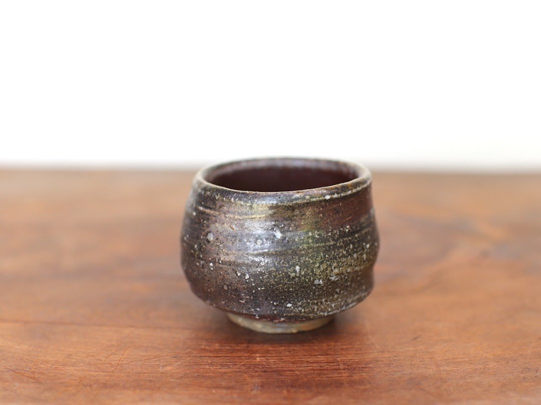 备前烧酒杯 gi-029 - 酒杯/酒器 - 陶 咖啡色
