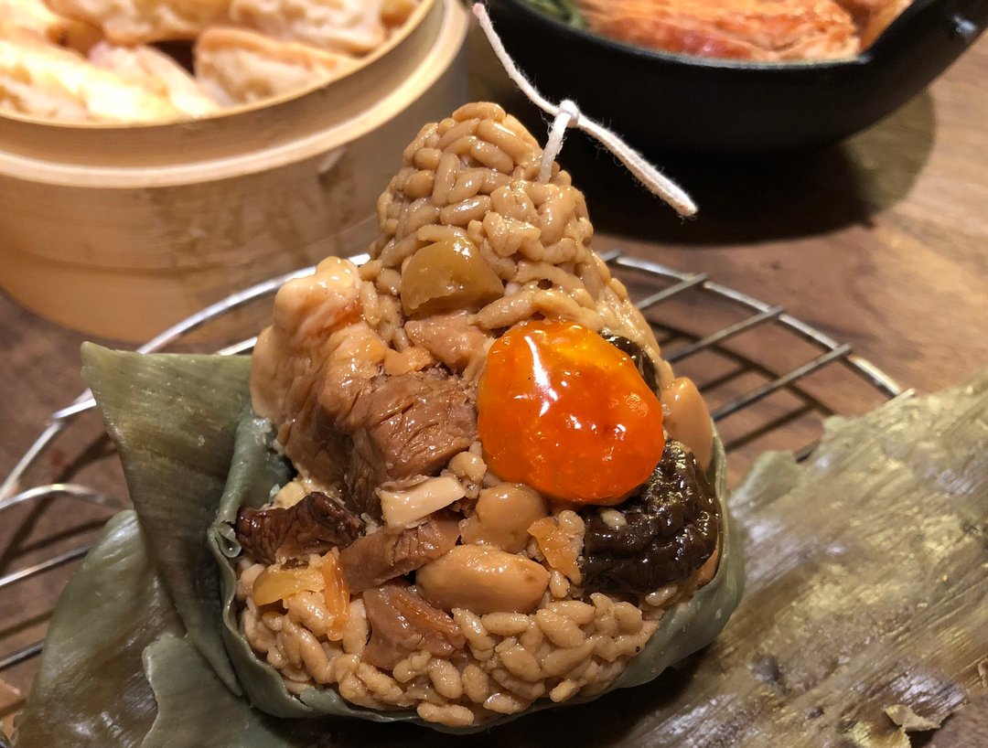 台湾小吃蜡烛系列-仿真肉粽蜡烛 - 蜡烛/烛台 - 蜡 