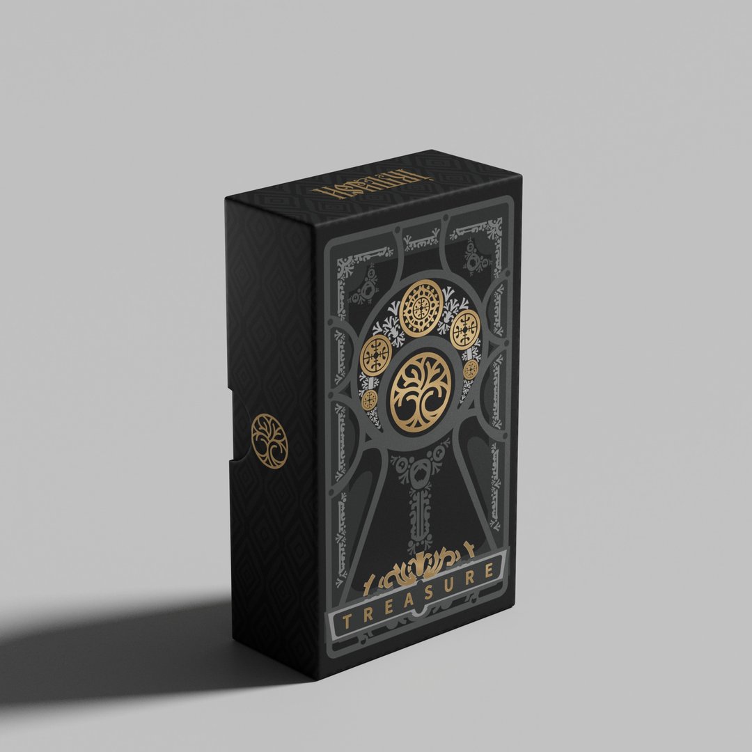 【宗师】韦特塔罗牌 The Master 金属油墨新手适用 - 桌游/玩具 - 纸 
