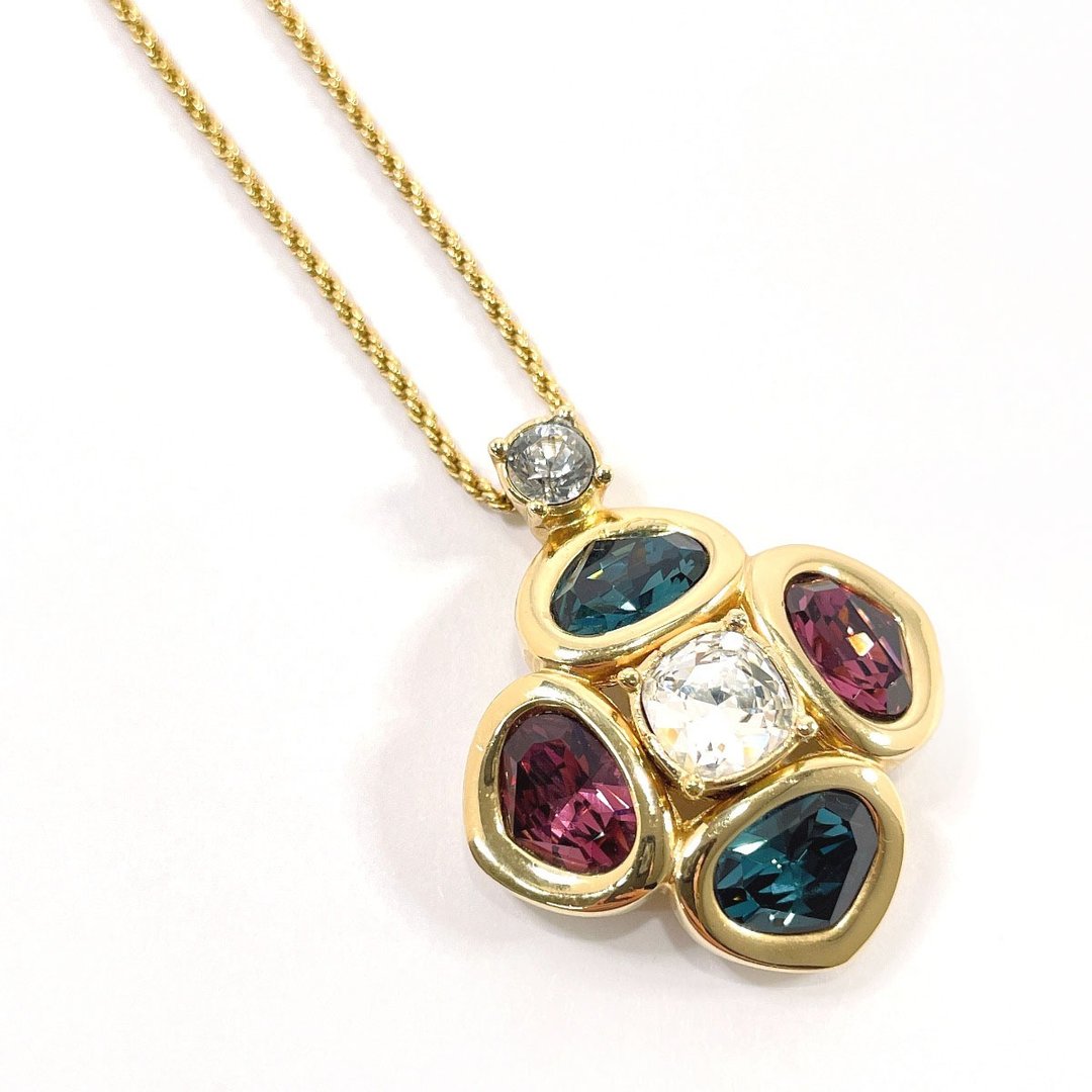 【日本直寄 二手美品】迪奥 Christian Dior 项链 坠饰 - 项链 - 贵金属 金色