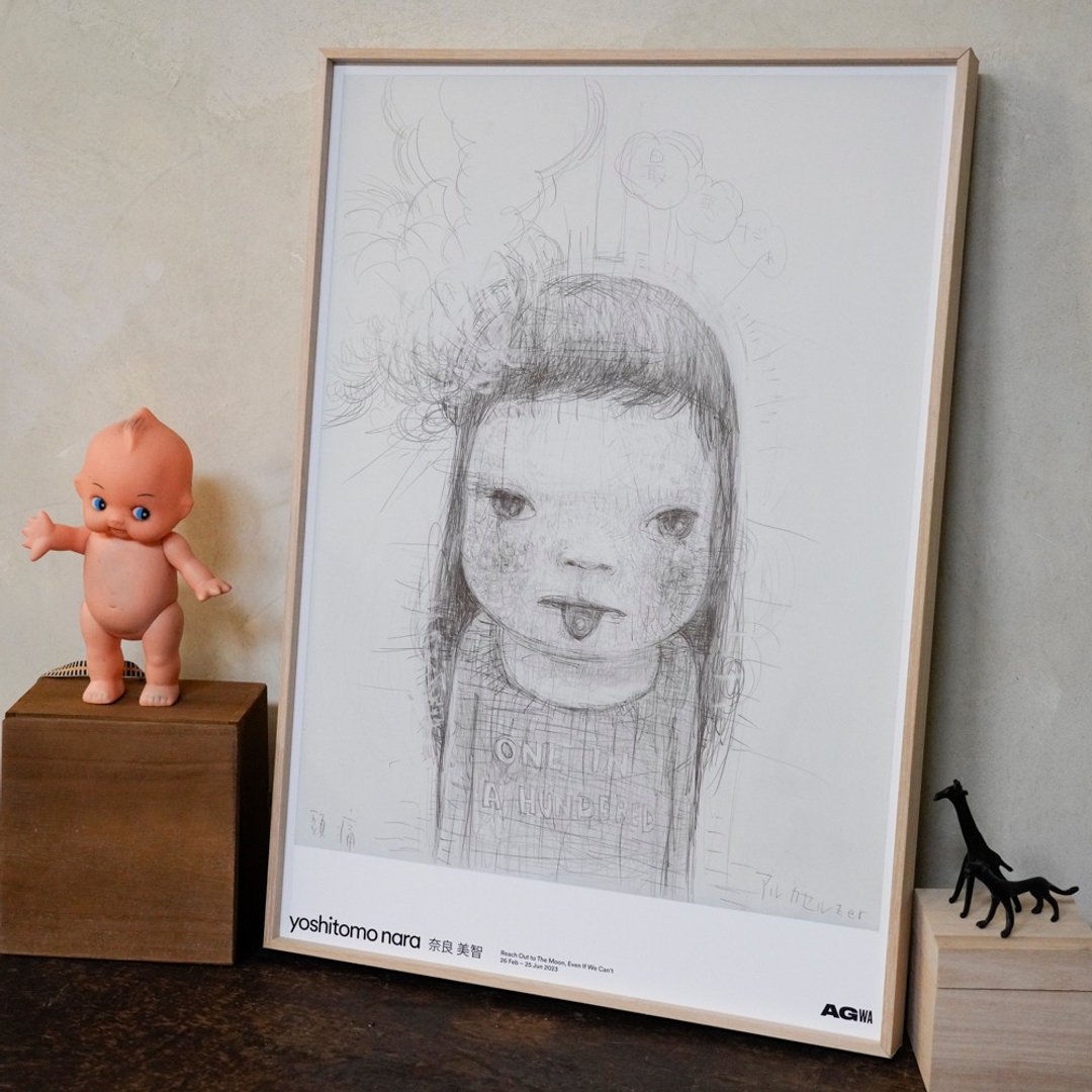【原版】奈良美智 Headache - 海报/装饰画/版画 - 纸 