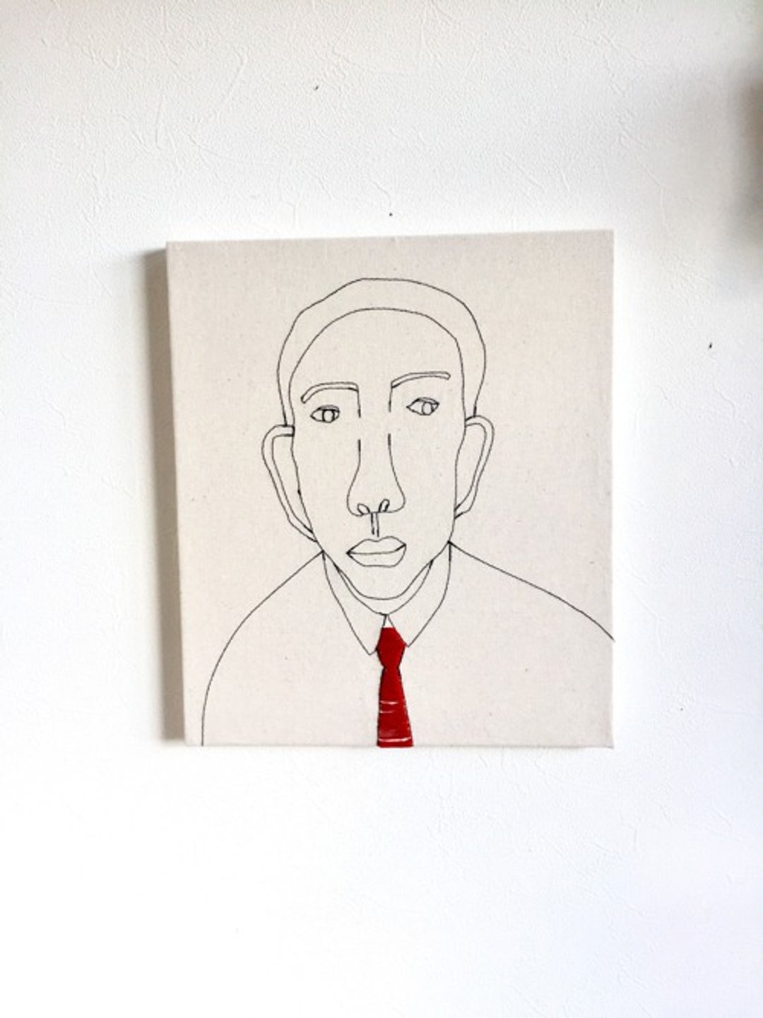 Fabric panel man to choose 30x35 - 摆饰 - 棉 