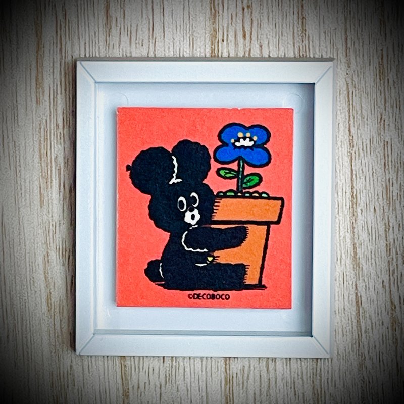 迷你画框磁铁 向日葵的宝物清单 花朵 - 冰箱贴/磁贴 - 塑料 