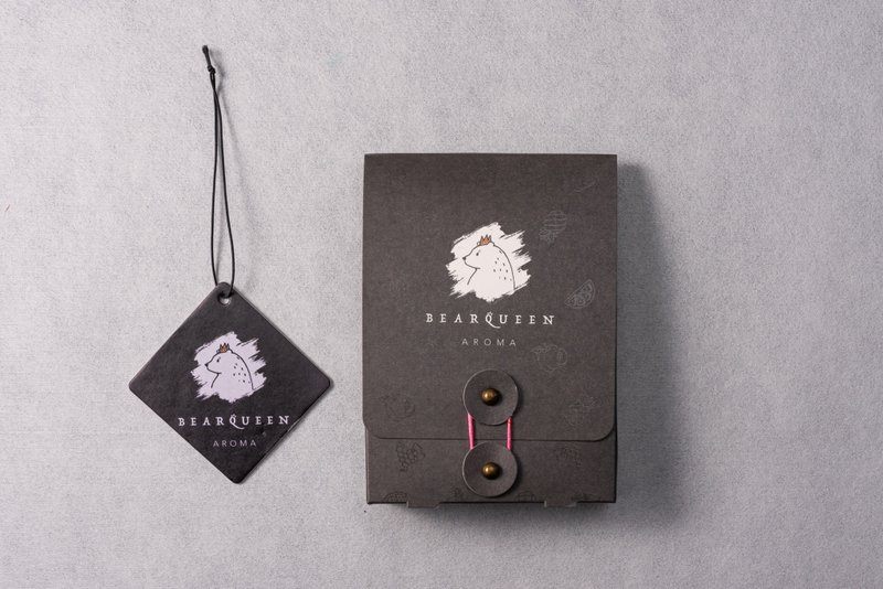 BearQueen-熊后香氛吊卡 | 5pcs - 香薰/精油/线香 - 纸 