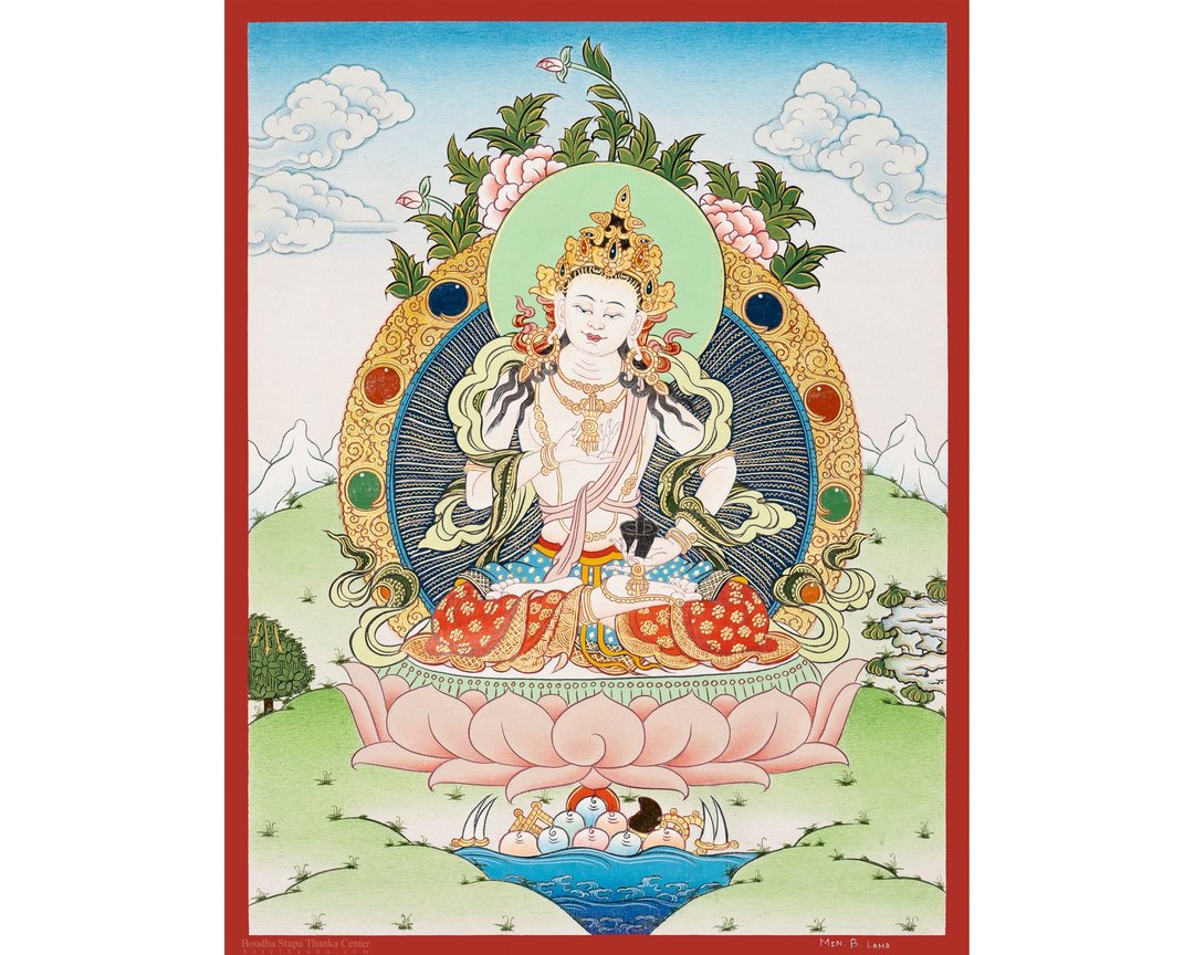 金刚萨埵唐卡 | 西藏金刚萨埵艺术 - 墙贴/壁贴 - 其他材质 多色