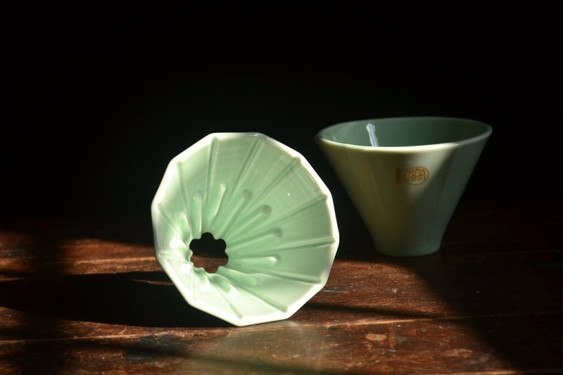 天青色-易。双滤杯组 中秋节礼物 礼物 - 咖啡壶/周边 - 瓷 透明