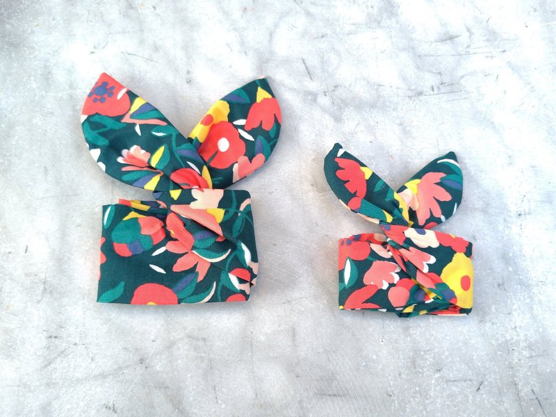 水彩  母女款 铝线发带【GH220716】 - 发饰 - 棉．麻 多色