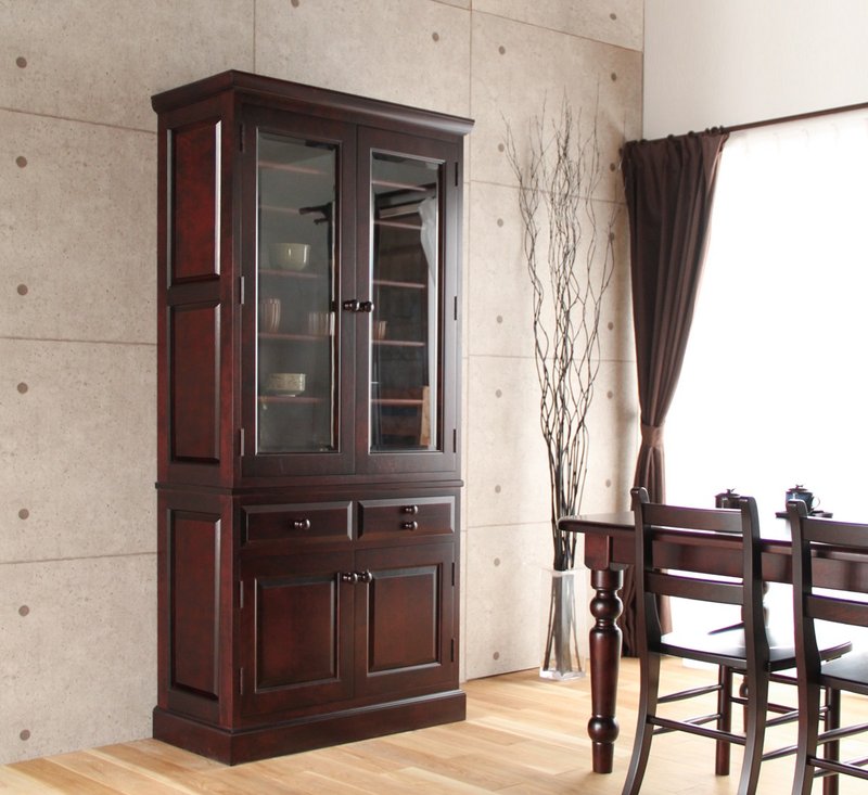 旭川家具 山室家具制作所 民艺家具 北之匠 No.2010 餐柜 - 其他 - 木头 咖啡色