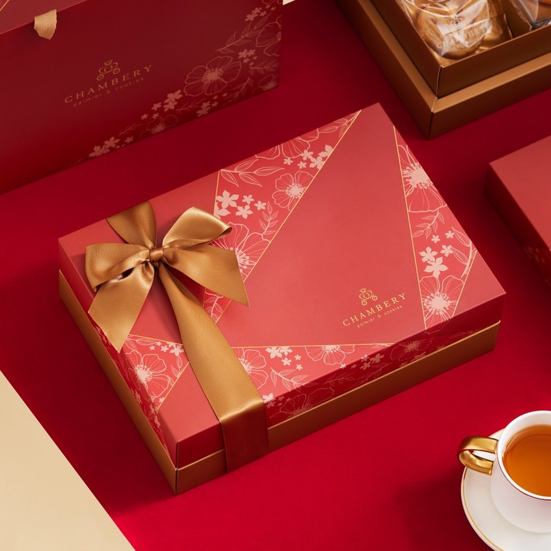 【香贝里】法式蝴蝶酥新年礼盒/春节礼盒/伴手礼/手工饼干 - 手工饼干 - 新鲜食材 
