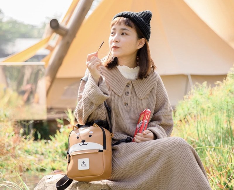 【RITE】V03动物园系列 露可小包 五款 两用迷你 两用 小后背包 - 后背包/双肩包 - 防水材质 多色