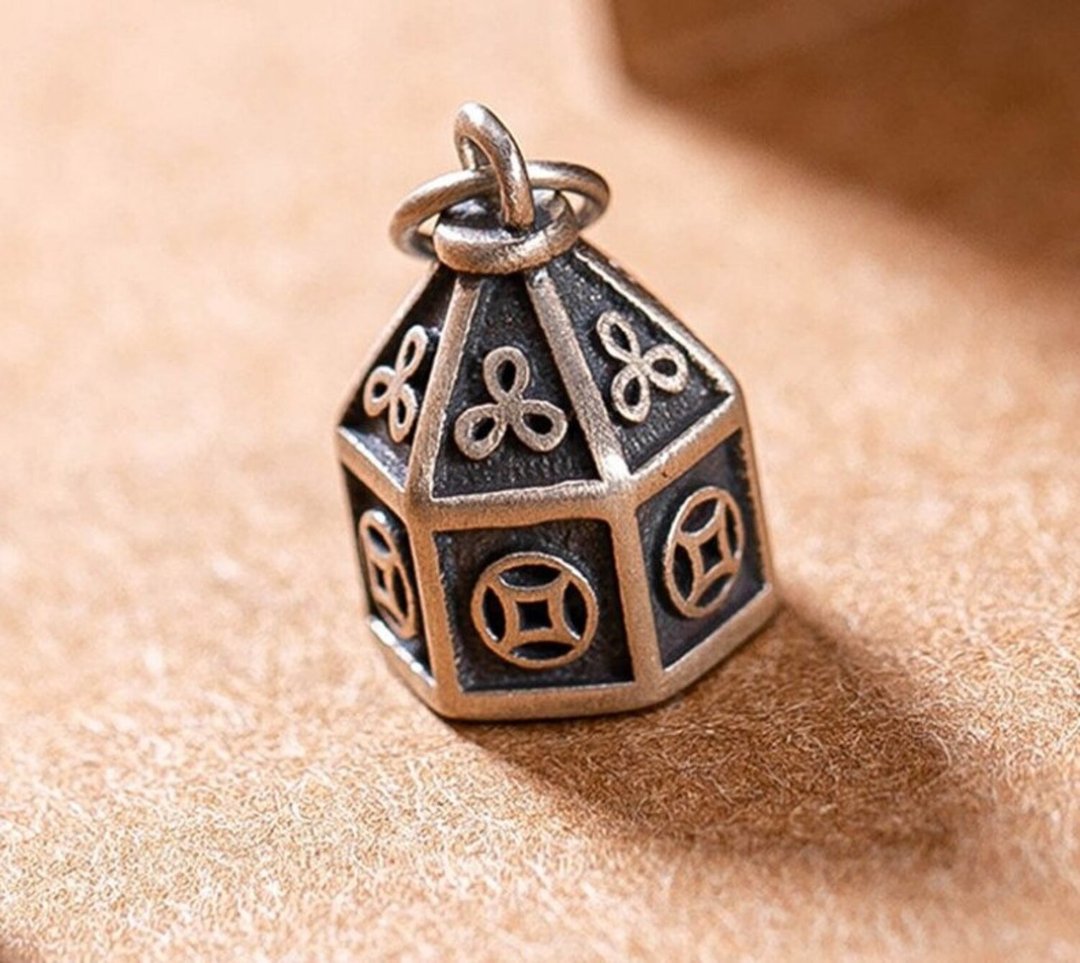 Creative Designer Weights Pendant for Women Thai Silver MINI Pendants Necklaces - 长链 - 纯银 银色