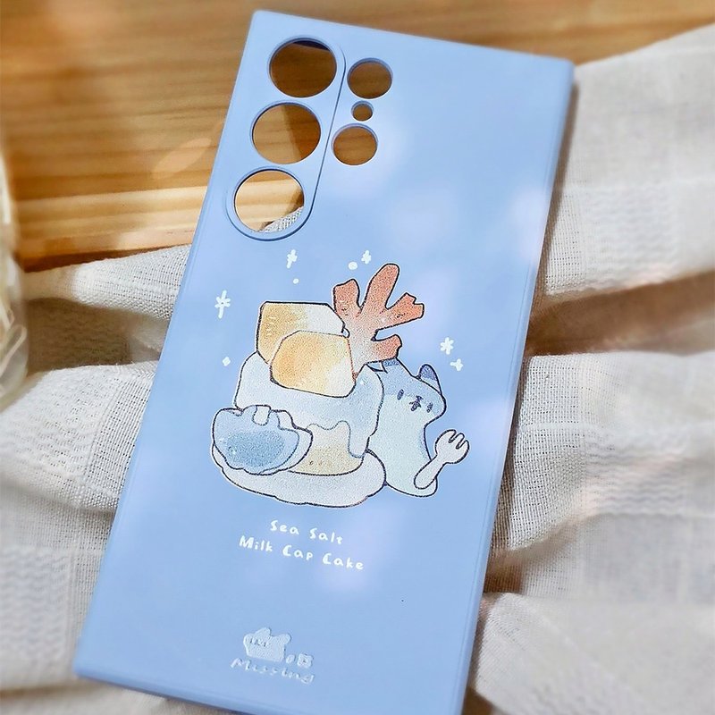 联名 Missing Mix 小魟狗海盐奶盖蛋糕 防摔手机壳 MMAA01 - 手机壳/手机套 - 硅胶 多色