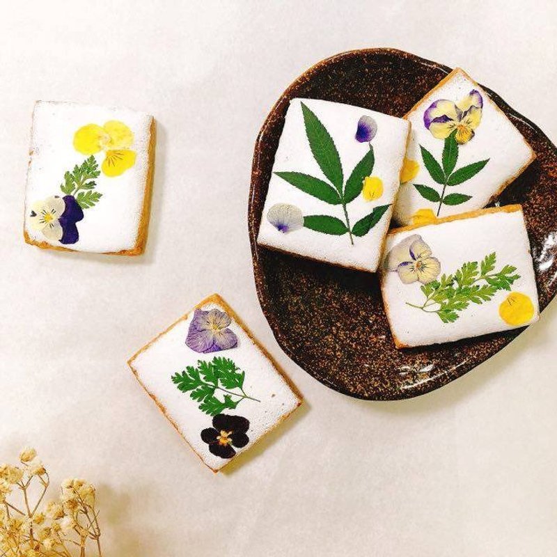 初夏缤纷花园 手作饼干 - 手工饼干 - 新鲜食材 