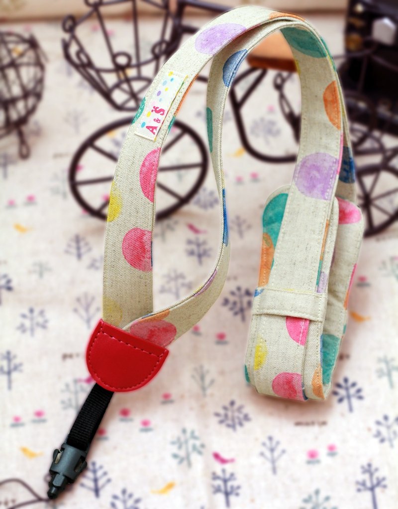 不规则泡泡 降落伞型 手机背带  手机颈绳 相机背带  (+减压背带款) 可订制 - 其他 - 棉．麻 多色