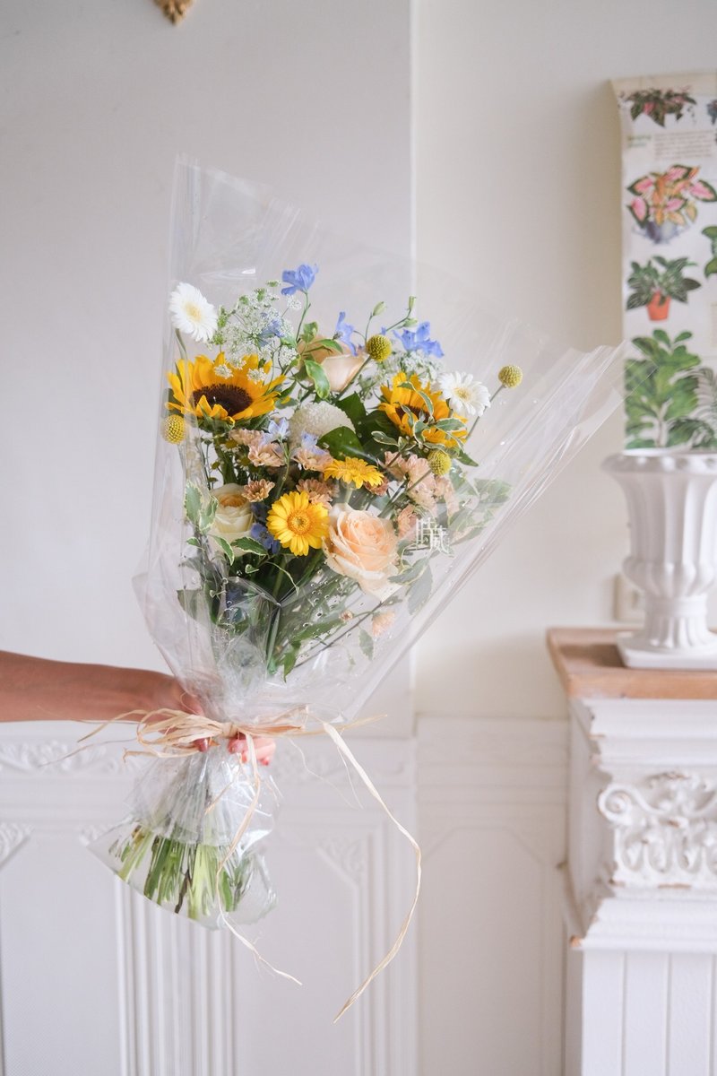 清新空气 鲜花花束/限台中地区 - 干燥花/捧花 - 植物．花 黄色