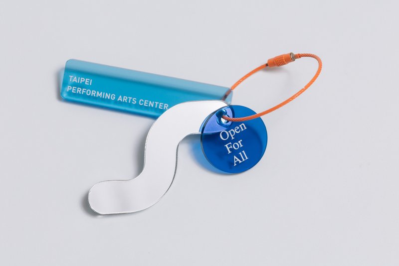 北艺压克力钥匙圈(镜面银) - 钥匙链/钥匙包 - 压克力 银色