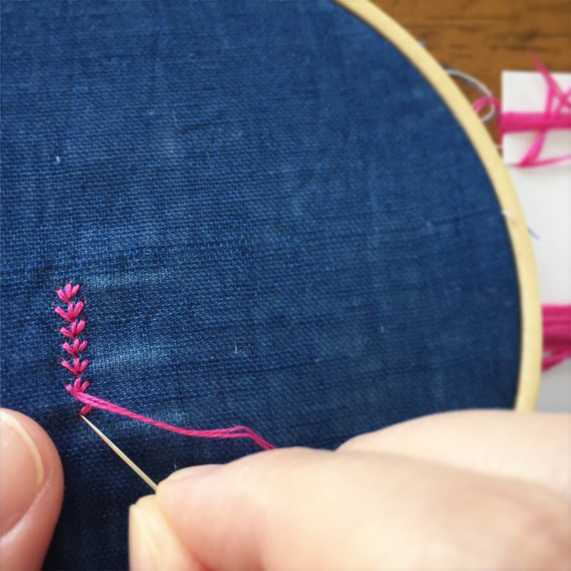 Additional order of hand embroidery characters(order-receiving production) - 手帕/方巾 - 绣线 多色