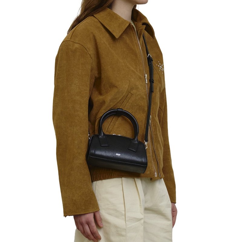 韓國製 MUR Flow Mini 手袋/單肩包/手提袋 (Black) - 侧背包/斜挎包 - 环保材料 