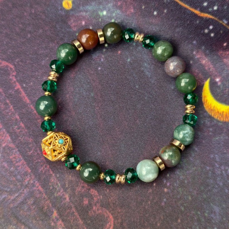 创意 设计 手链 密林秘咒 Jungle Talisman - 手链/手环 - 水晶 绿色